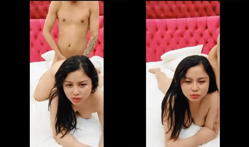 Hai cô vợ chồng live stream quan hệ - 1
