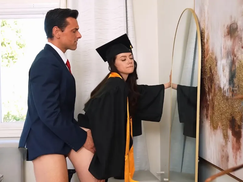 Cha dượng doggy búp bê sữa đặc rớt đầy sàn